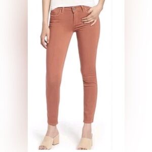 PAIGE Terracotta “Verdugo Ultra Skinny” Pants